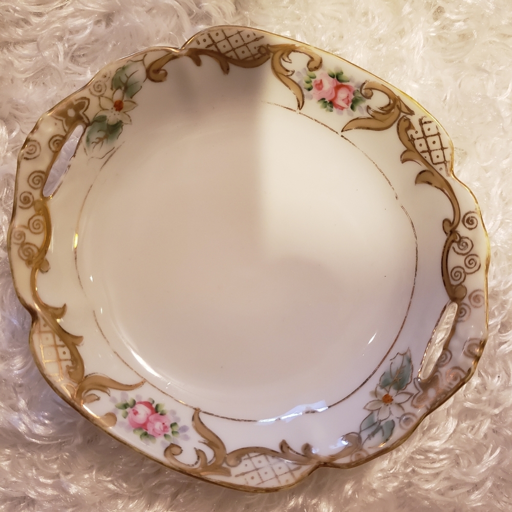 Hand Painted Nippon shallow bowl